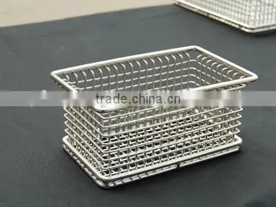 Food Grade Stainless Steel Fine Wire Mesh Strainer Frying Basket photo-3