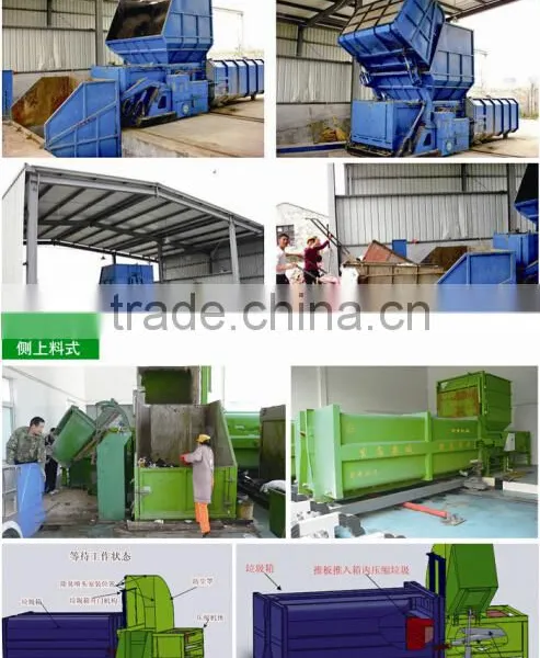 Horizontal Garbage Compression Equipment , Garbage Compactor photo-5