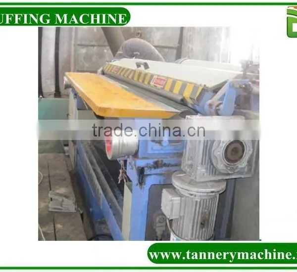 Dry or Wet Leather Buffing Machine for Tannery Process Buffing photo-6