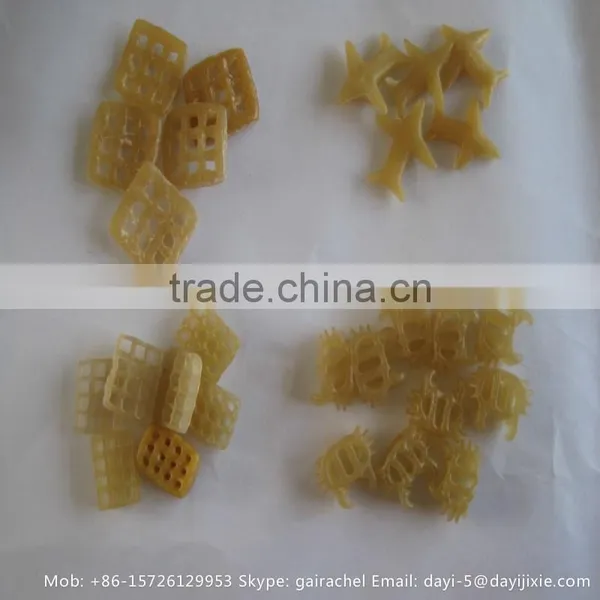 3d pellet fried snacks processing line machine
