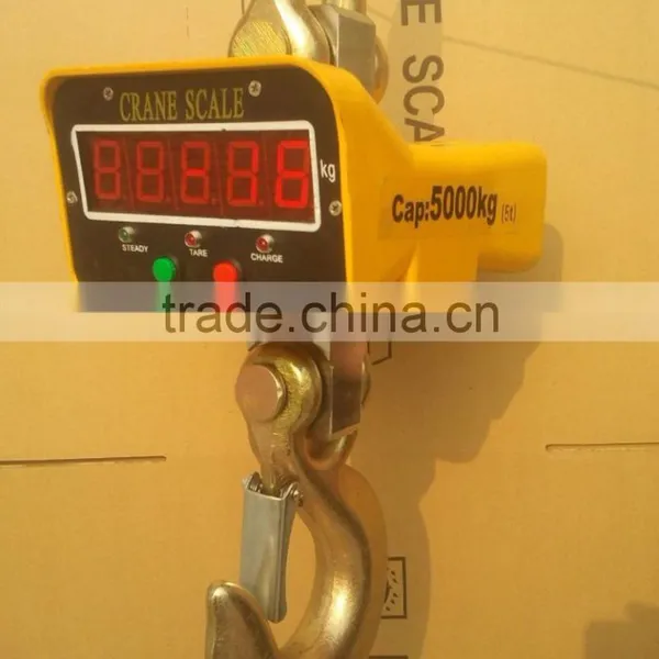 LED Display Weighing Electronic Crane Scale 5000kg photo-4