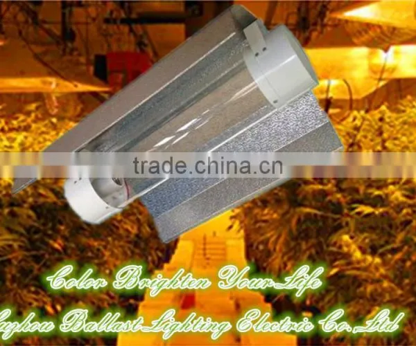 Factory Direct Price 400watt 600watt 1000watt HPS MH Bulb Cover 6" 6inch Wing Cooltube Aluminum Grow Light Reflector photo-3