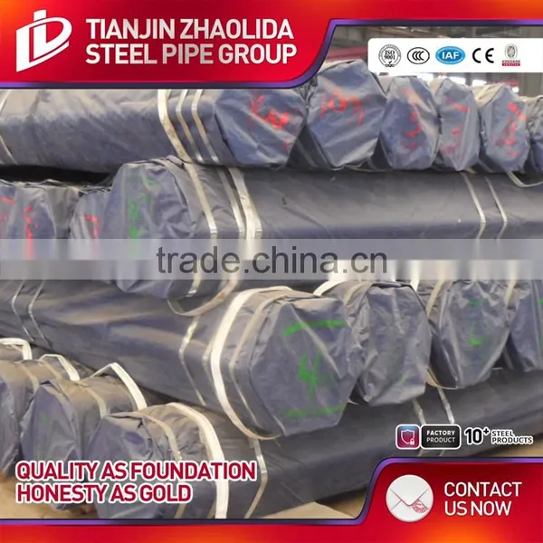 Galvanized or Black Painting Carbon Steel Seamless Oil Pipe Factory photo-6