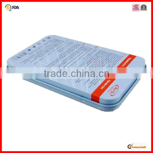 Metal High Quality Rectangle Battery Tin photo-2