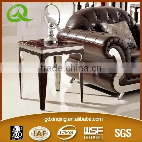 D331 Stainless Steel End Table With Marble Top for Sale photo-4