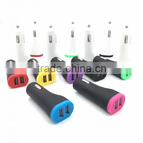 Double USB Ports Wholesale Quick Charging Universal Car Charger photo-3