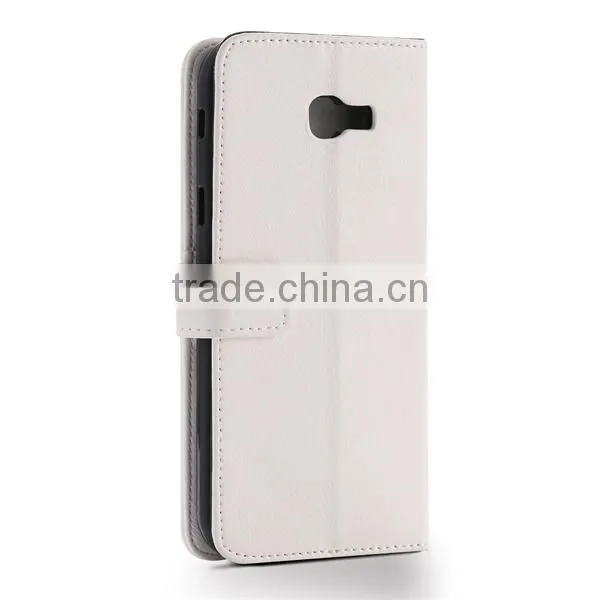 Factory Suppliers Litchi Pattern Flip Leather Phone Case For Samsung A7 2017 photo-6