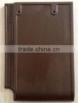 High-end Glazed Ceramic Roof Tile, German/European Flat-panel Tile photo-4