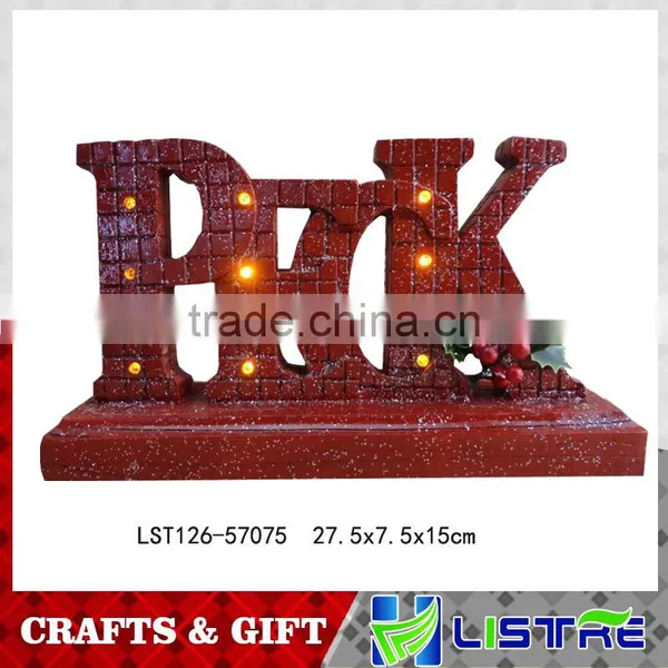 Ployresin Christmas Decoation With Led Lights photo-6
