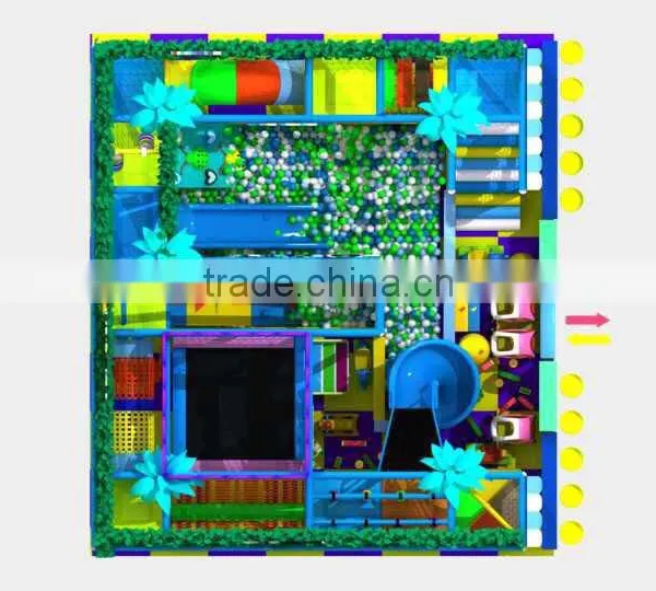 CHD-954 Hot Sale Commercial Indoor Jungle Gym for Kids Equipment From China for the Small Business Customized Design photo-4