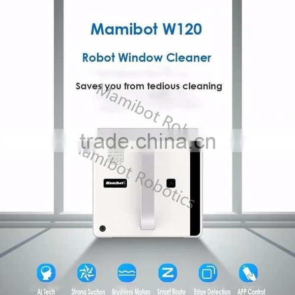 2017 New AI Tech Robot Window Vacuum Cleaner Mamibot Iglassbot Window Cleaner Robot WIFI APP Control