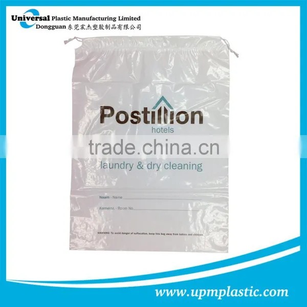 One Time Use Plastic Laundry Bags for Hotel photo-4