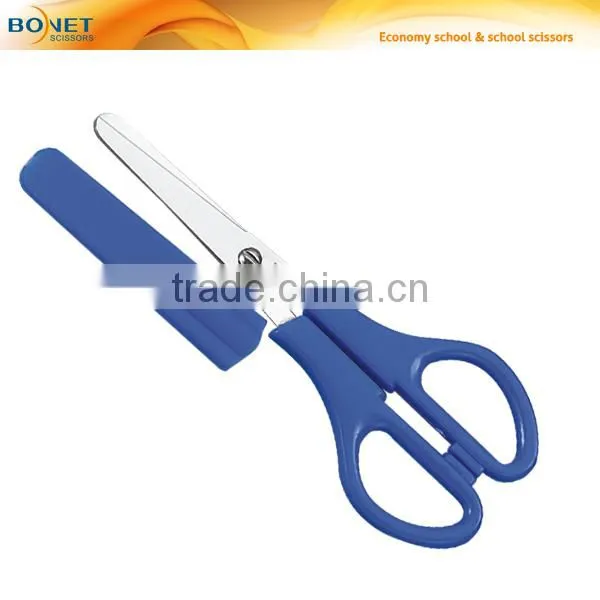 S71008 5" New Plastic Sheath Office & Stationery Scissors photo-1