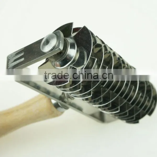 42082 Dough Bread Cookies Pie Cake Lattice Pastry Cutter Roller Kitchen Tool Craft New photo-4