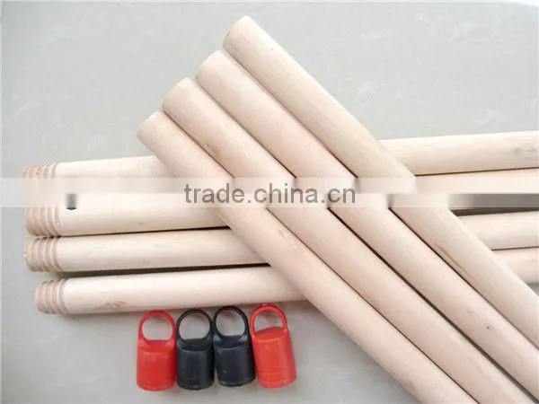 Natural Wooden Broom Handle Tip photo-2