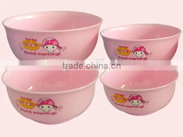 Four-piece Round Type Microwave Safe Plastic Bowl photo-2