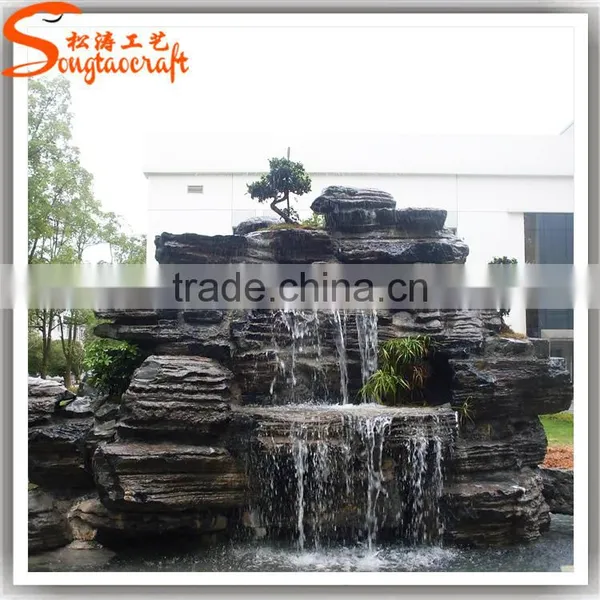 China Hot Sale Artificial Waterfall Decoration Fountains photo-3