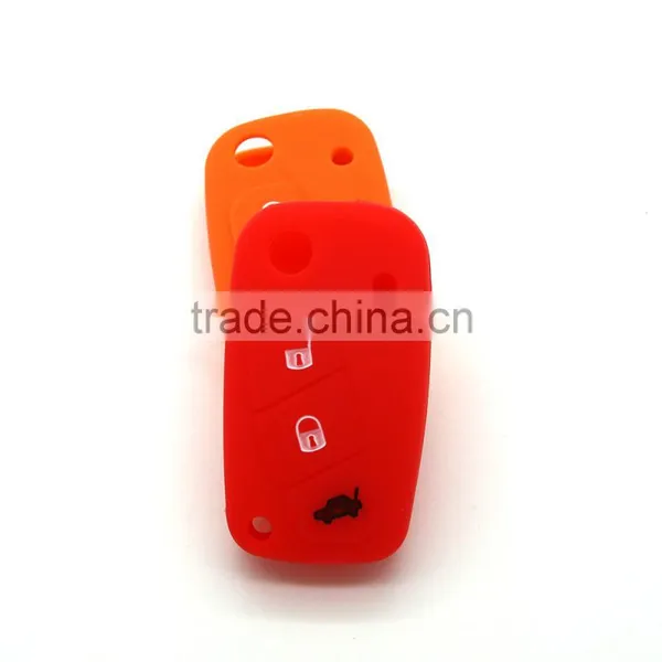 Wholesale Custom Silicone Rubber Car Key Cover Car Remote Key Case for FIAT photo-6