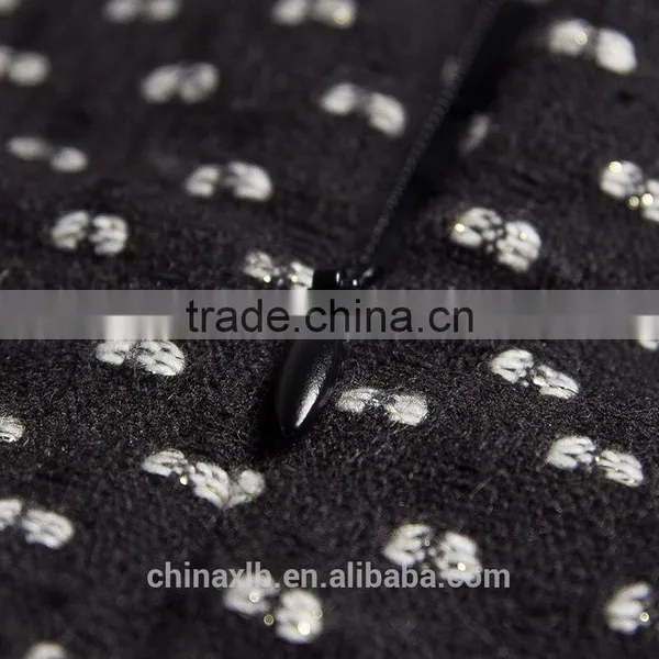 Free Shipping--2016 Winter Women New Embroidered Sleeve Lapel Wool A-line Dress Slim Woolen Dress photo-4