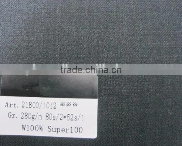 Garment Use Elastane Australian Merino Wool Fabric photo-3