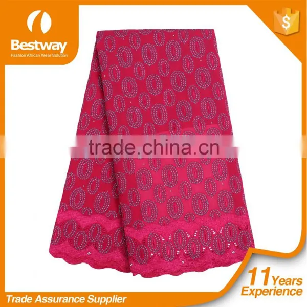 2016 Cotton Lace Handkerchiefs Wholesale Lace Cotton Fabric SL0418 photo-5