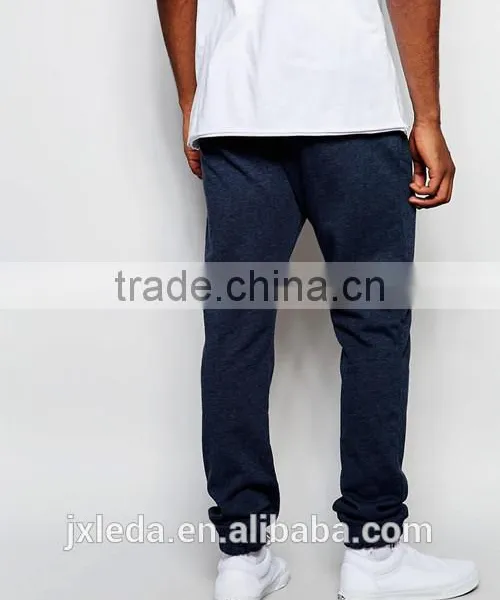 2016 New Mens Plain Tapered Sweat Pants, Jogger Trousers Custom photo-5