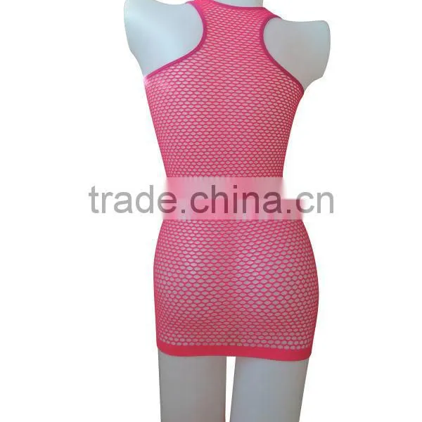 Nice Quality New Style Seamless Woman Underwear Sexy Lingerie Ladies Mesh Hole Racer Back Camisole photo-3