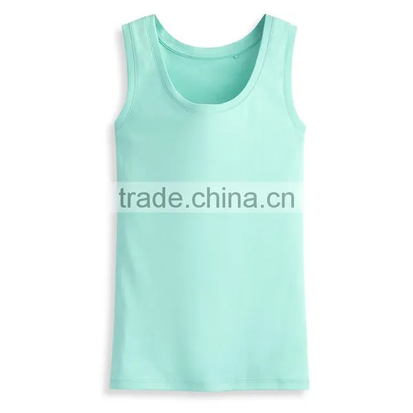 Manufacturer Wholesale Price Cheap Fashion Slim Fit Custom Stringer Women Tank Top photo-3