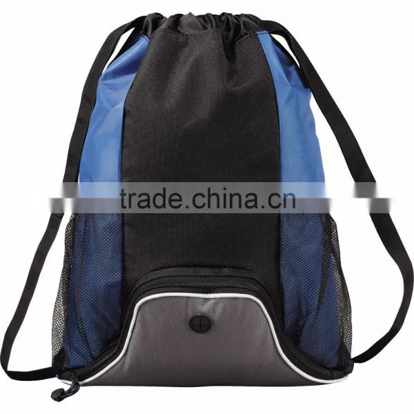 Corona Deluxe Drawstring Backpack - Features Open Main Compartment That Includes Shoulder Straps Which Also Cinch the Bag Shut photo-5
