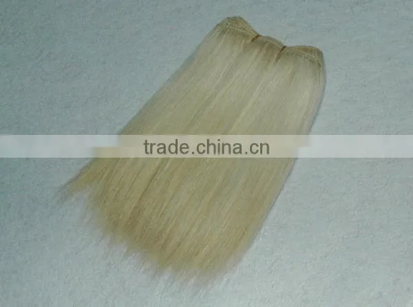Single Layer Animal Hair for Doll Spiral Mohai Yak Doll Hair Weaves Extension photo-4