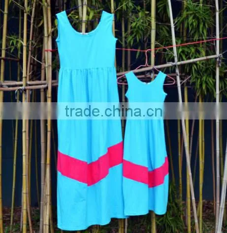 Trendy Maxi Dress Valentine Dress Baby Girls Mommy and me Maxi Dress