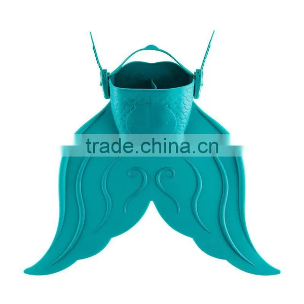 Silicone Material and Child Age Silicone Swimming Flippers photo-3