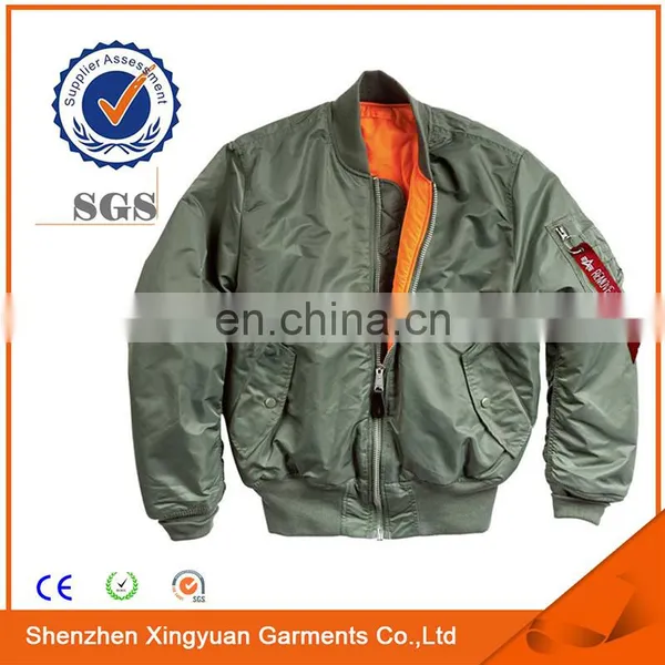 Unisex Quilted Pilot Jacket With Bomber Uniform for Flight