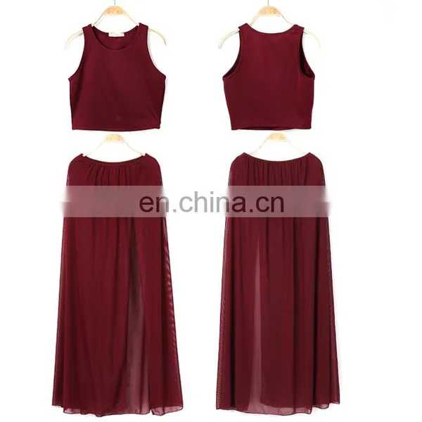 Fashion Wholesale Woman Sexy Two Pieces Woman Clothes photo-6
