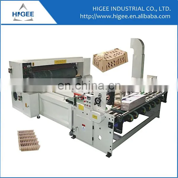 Pizza Carton Box Making Machine Corrugated Egg Carton Box Machine