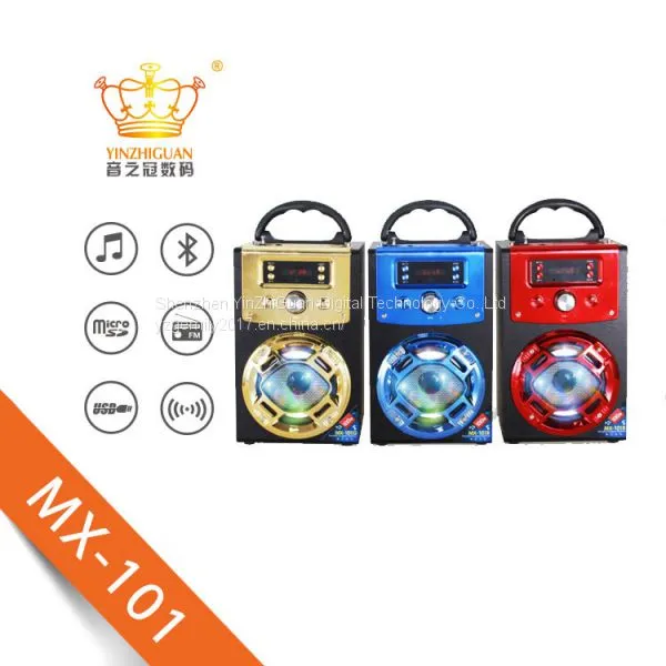 Mini Portable Wireless Karaoke Bluetooth Speaker for PC Iphone Christmas Gift