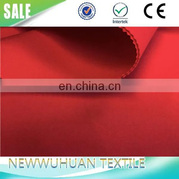 Scuba Fabric Polyester With Spandex Composition High Quality