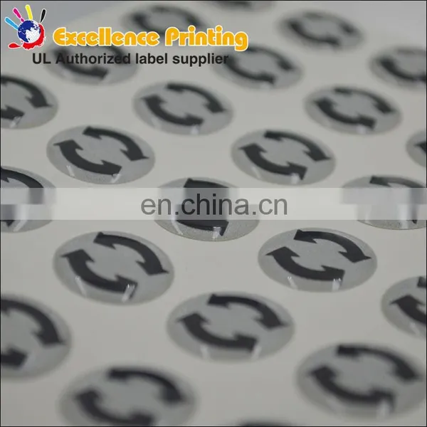 Professional Manufacturer Custom 3M Adhesive Tape Epoxy Sticker photo-2