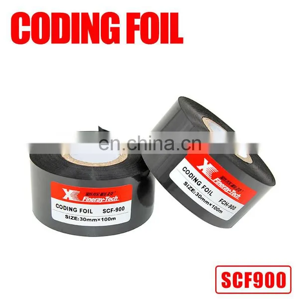 High Quality 35mm*122m Hot Stamp Coding Foil for Hot Stamping Coding Machine photo-2