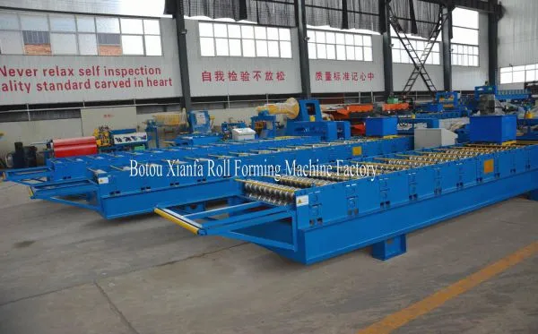Iron Roofing Sheet Corrugated Iron Sheet Making Machine photo-4