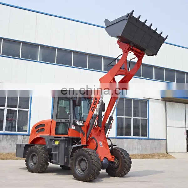 1.6ton Wheel Loader Competitive Price With EPA4 and Euro3 Engine Emission Standard photo-3