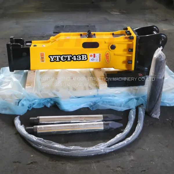 YTCT China OEM Construction Machinery Box Top Side Type Hydraulic Rock Stone Jack Breaker for Mini Excavator photo-3