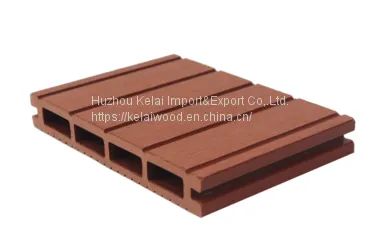 Anti Crack Traditional Wpc Hollow Decking photo-4