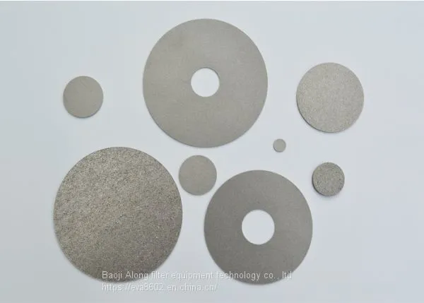 Bubble Diffusion and Distribution Metal Sintered Porous Disc Sanitary Grade no Pollution photo-4