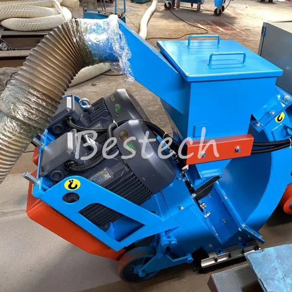 Ship Deck Rust Removal Shot Blasting Machine photo-3