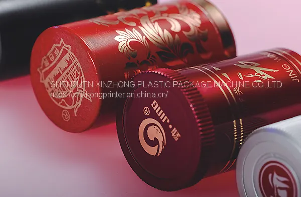 AUTOMATIC WINE VODKA SPIRIT BOTTLE CAP HOT FOIL STAMP EQUIPMENT FOR METAL PLASTIC FLAT HOT STAMPING PRINTING PRINTER PRESS MACHINE photo-2