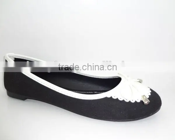 2016 New Cheapest Fashion Dance Flat Shoes Wholesale Foldable Line Dance Shoes for Woman photo-3