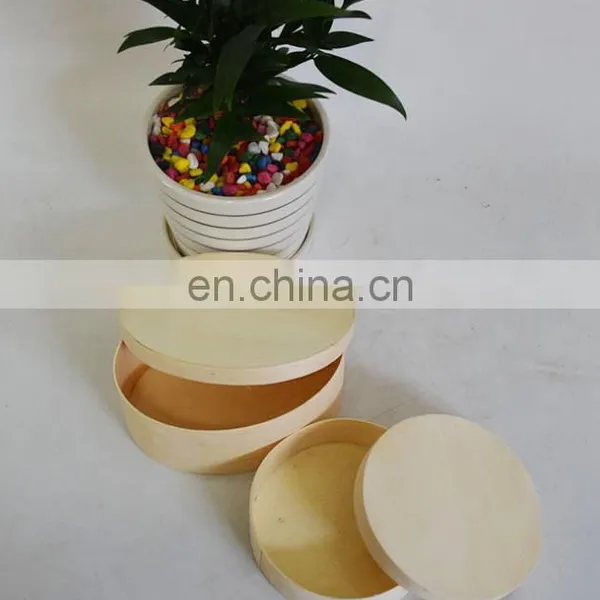 Candle or Cigar Packing Bark Wooden Box photo-3