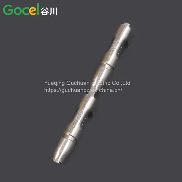 DJ210-4.0 Bullet Head Straight With Straight Brass Tinned Connector 4.0 Bullet Type Male Terminal Terminal photo-2