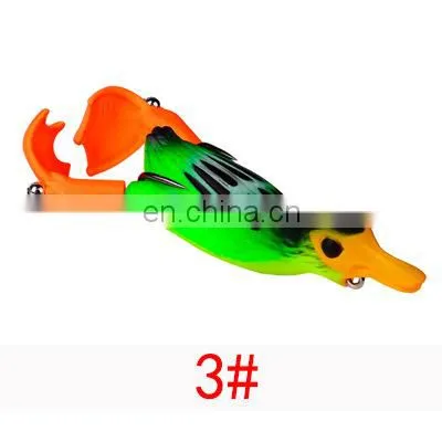 Hot Selling Thunder Frog Rotating Legs 9cm / 11g Floating Bionic Bait Spot Road Sub Simulation Bait photo-5